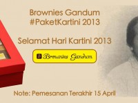 Brownies Gandum Paket Kartini